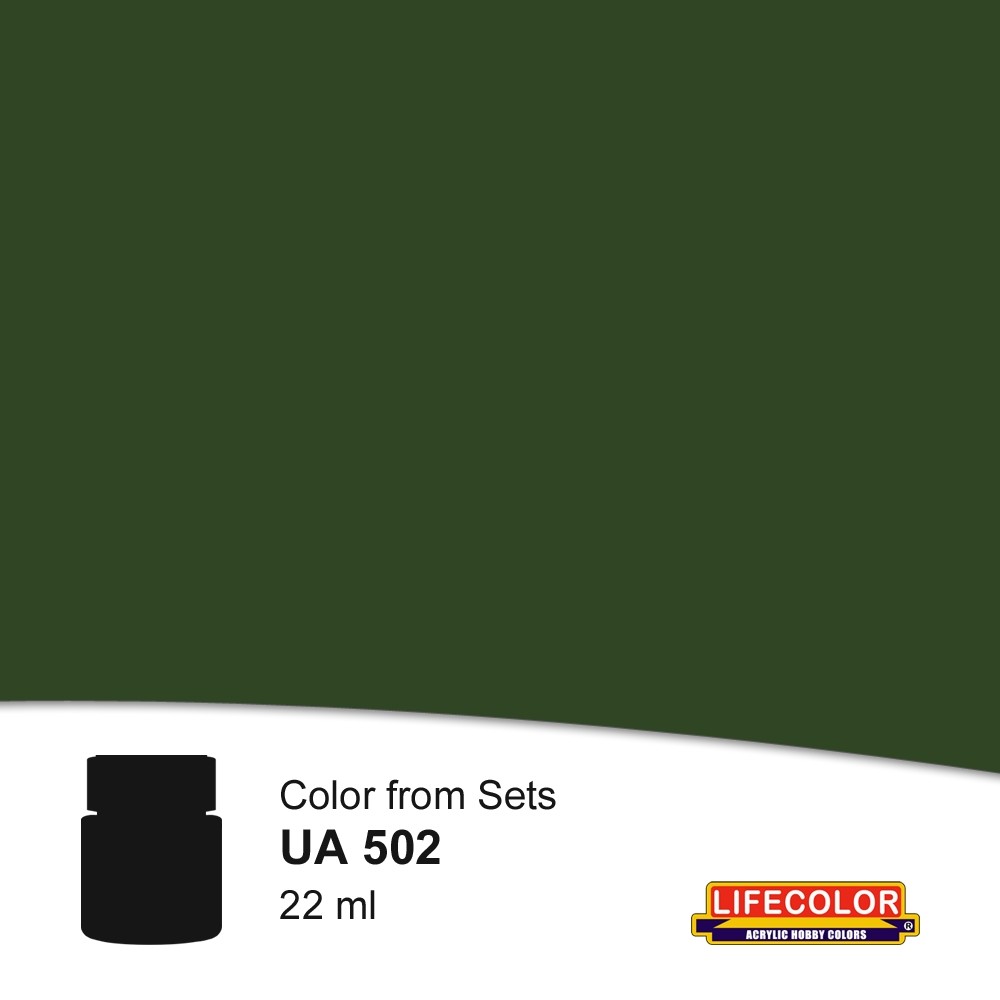 UA502 Lifecolor Luftwaffe Dunkelgrun RLM 71