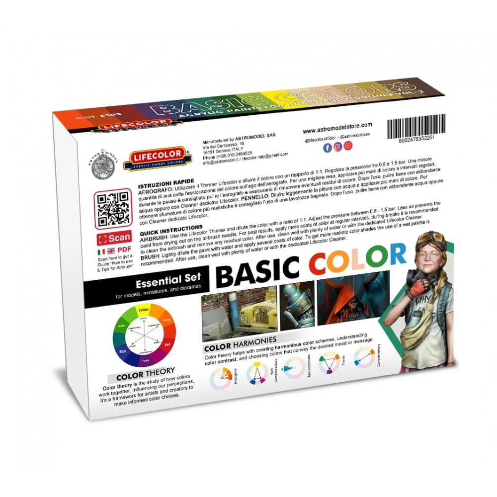 BES05 Lifecolor Basic Colors Vol 2
