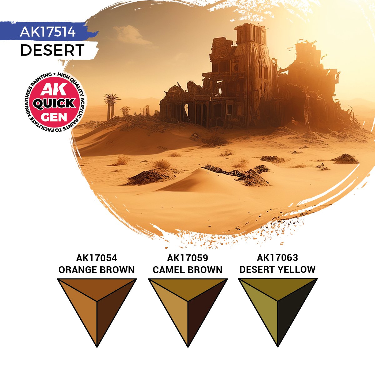 AK17514 DESERT – QUICK GEN SET