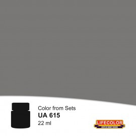 UA615  LifeColor Grigio Piombo Ponte (22ml) FS 36118 Part of CS15