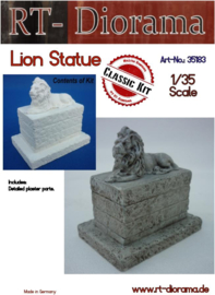 RT35183 1:35 RT-Diorama  Lion-Statue
