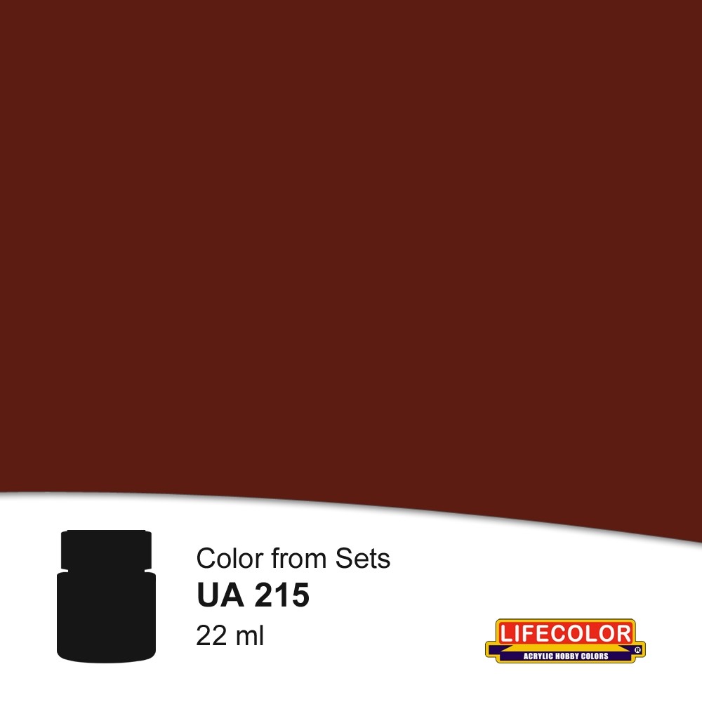 UA215 Lifecolor Italian Amry WWII Rosso Ruggine Rust Red