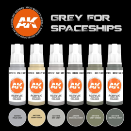 AK11614  3rd Gen GREY FOR SPACESHIPS