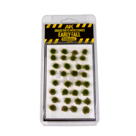 AK8249 GRASS TUFT WITH STONES EARLY FALL