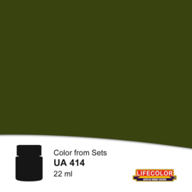 UA414  LifeColor Tela Grigio Verde (22ml)