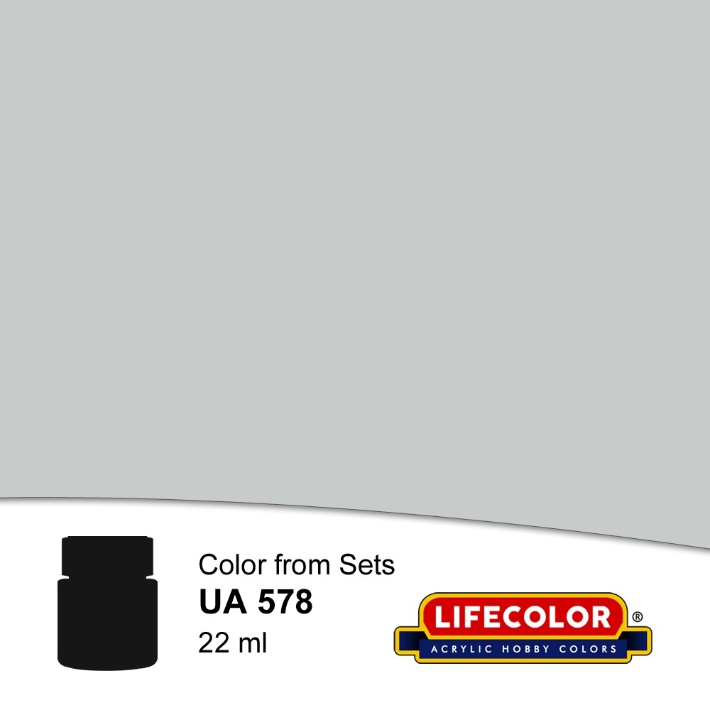 UA578 Lifecolor Light Grey FS 36495