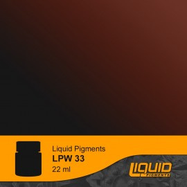 LPW33  Lifecolor Liquid Pigment Red Umber 22ml