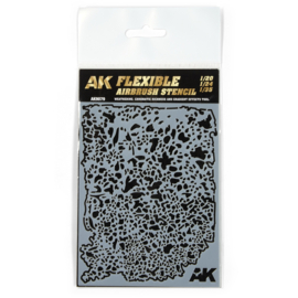 AK9079 FLEXIBLE AIRBRUSH STENCIL 1/20 – 1/24 – 1/35