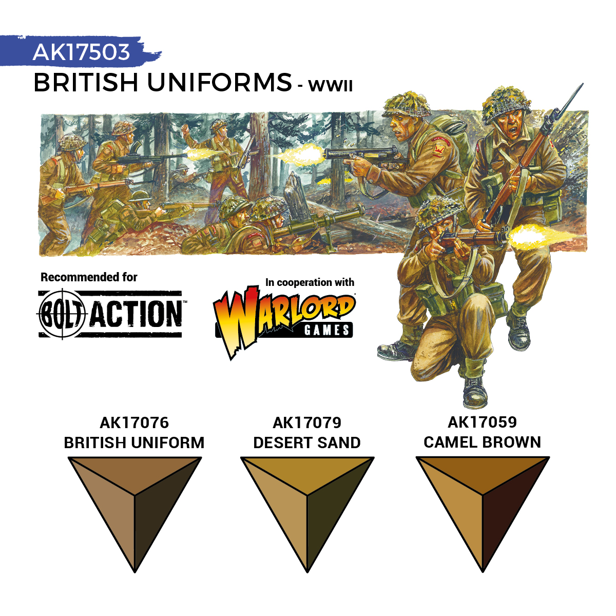 AK17503 BRITISH WWII UNIFORMS – QUICK GEN SET