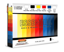 BES03 Lifecolor Basic Colors set 3 (6x 22mL)