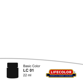 LC01 Lifecolor Basic matt White