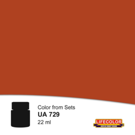 UA729 LifeColor Dark Wooden Stock (22ml) FS30100