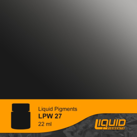 LPW27 LifeColor Liquid Pigments Grey Liner (22ml)