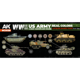 RCS129 WWII US Army & USMC Camouflage Colors