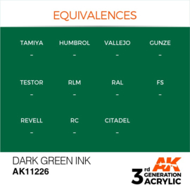 AK11226 DARK GREEN – INK