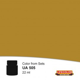 UA505 LifeColor Sandgelb II rlm 79 FS30219 (22ml) (from CS06 set)