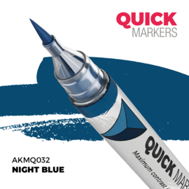 AKMQ032 Night Blue Quick Marker