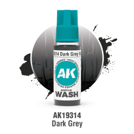 AK19314 DARK GREY – ACRYLIC WASH