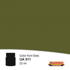 UA511 	LifeColor Hellgrun rlm 82 (22ml) (from CS07 set)