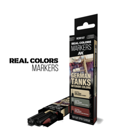 RCM107 GERMAN TANKS INTERIOR COLORS – RC MARKERS SET