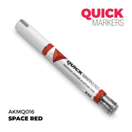 AKMQ016 Space red  Quick Marker