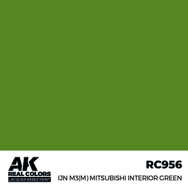 RC956 IJN M3 (M) MITSUBISHI Interior Green