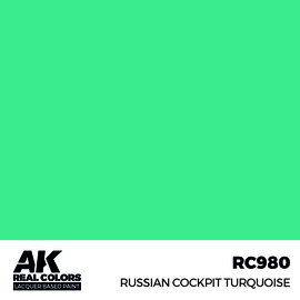 RC980 Russian Cockpit Turquoise