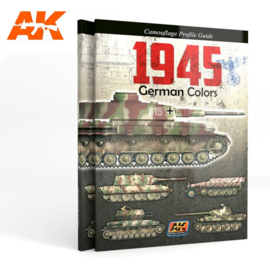 AK403 1945 GERMAN COLORS. CAMOUFLAGE PROFILE GUIDE