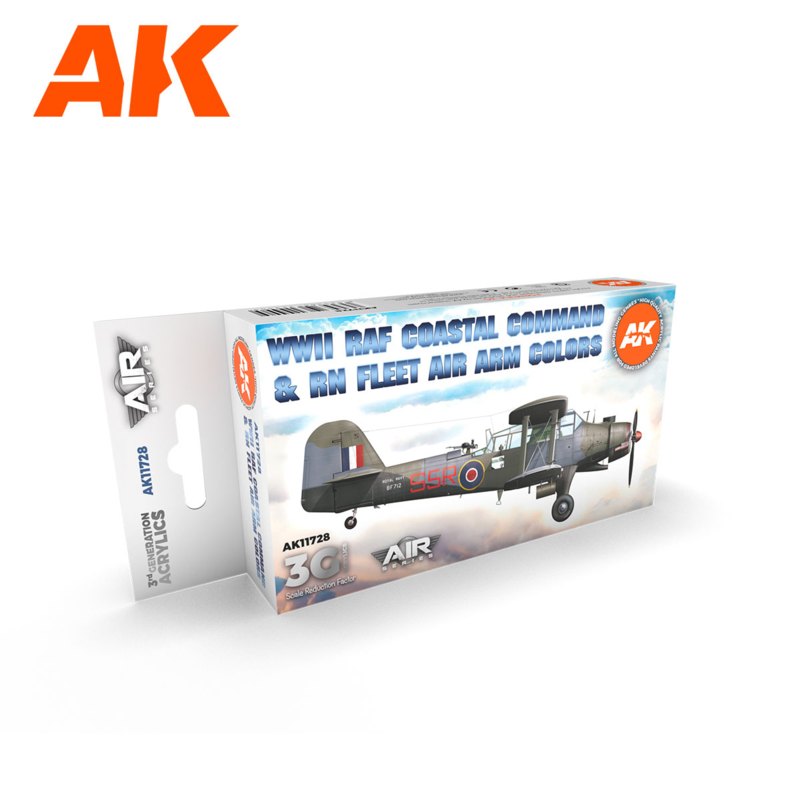 Vallejo Model Air RAF Set 71147 Fleet Air Arm (FAA) 1939-45 (8