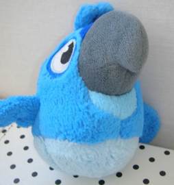 Angry Birds RIO knuffel vogel blauw met geluid