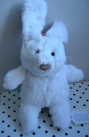 Borderline Bunny konijn knuffel wit | Happy Horse