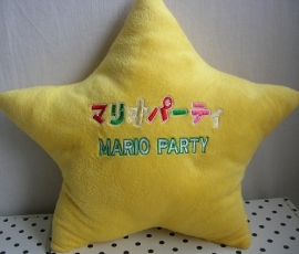 Ster kussen Super Mario Party