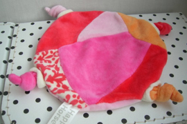 Schildpad Pink Telly knuffeldoekje roze | Happy Horse