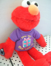 Sesamstraat Elmo knuffel rood met truitje | Applause