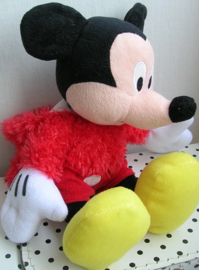 Mickey Mouse Disney knuffel rood