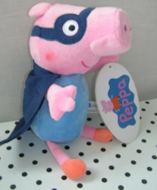 Peppa Pig knuffel als super hero