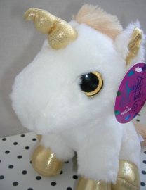 Eenhoorn unicorn knuffel goud | Sparkle Tales Aurora