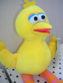 Sesamstraat  Pino vogel knuffel geel