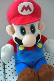 Vintage Mario Super Mario Nintendo knuffel met geluid