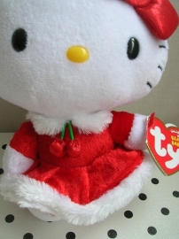 Hello Kitty knuffel kerstjurkje | TY