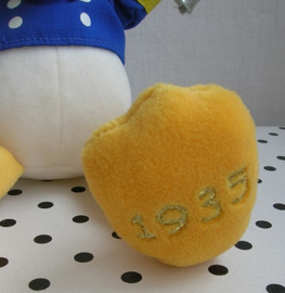 Donald Duck knuffel eend Mini Bean Bag 1935 | Disneyland Disneystore