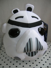 Angry Birds Star Wars knuffel Storm Trooper wit