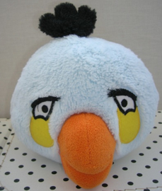 Angry Birds knuffel vogel Blue Bird blauw