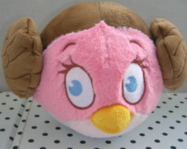 Angry Birds Star Wars knuffel prinses Leia roze