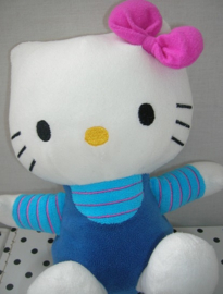 Hello Kitty knuffel blauw