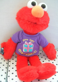 Sesamstraat Elmo knuffel rood met truitje | Applause