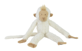 Hanging monkey knuffel aap wit | Happy Horse