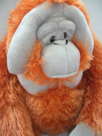Aap Orang Oetan knuffel bruin | Wild Republic