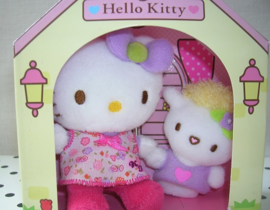 Hello Kitty knuffel met vriendje | Sanrio