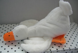 Knuffel gans Lazy Goose wit | Happy Horse